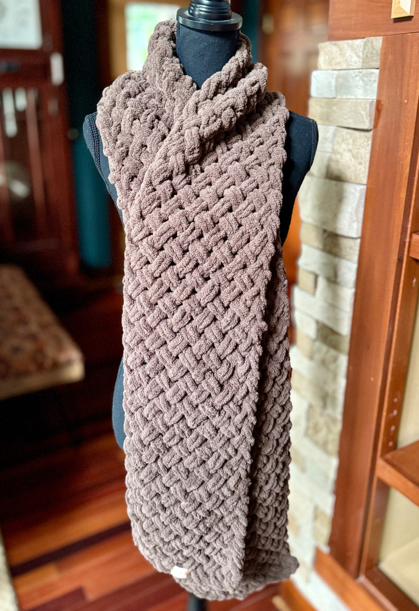 Handmade Criss Cross Scarf – Jonah's Hands