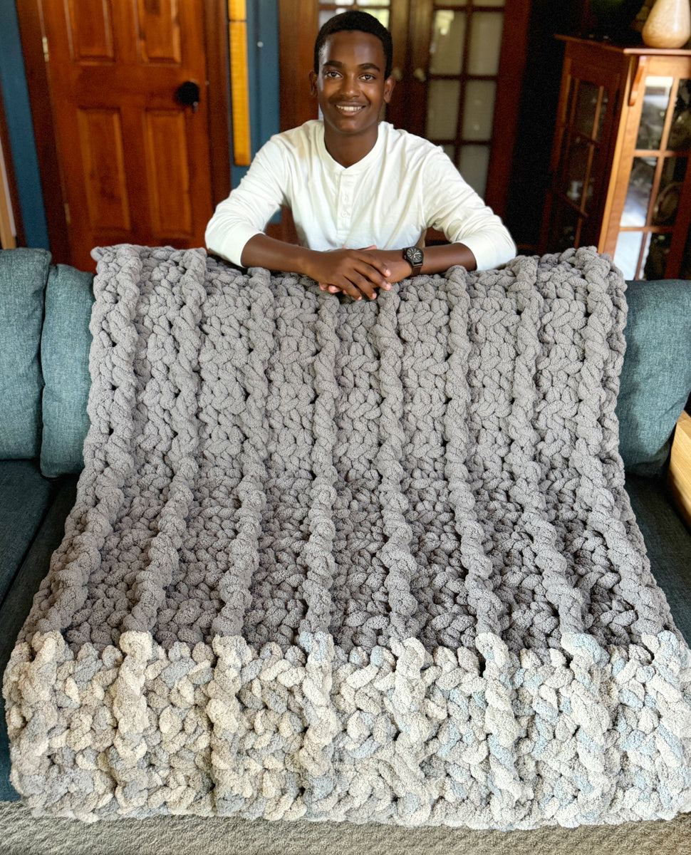 Handmade Super Chunky Throw – Jonah's Hands