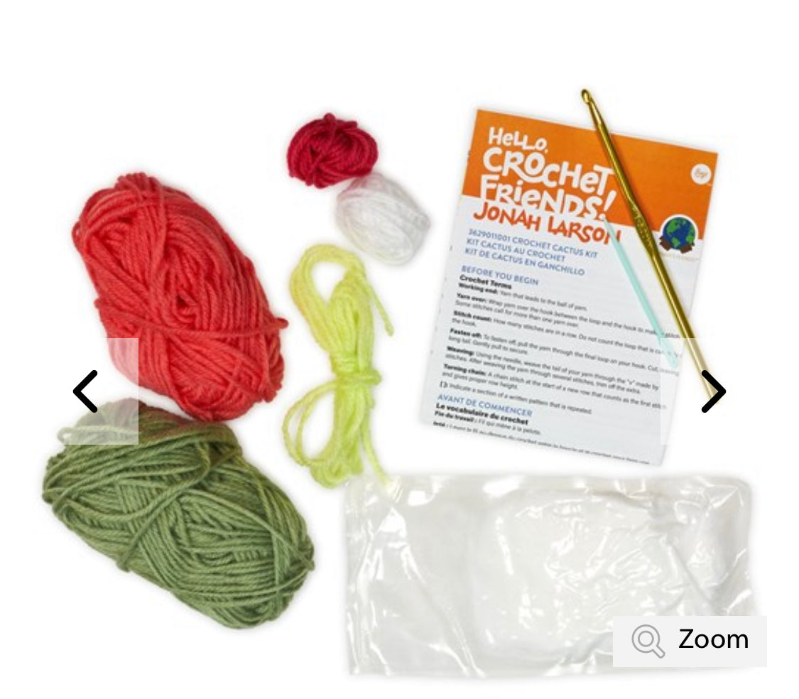 Cactus Potted Crochet Kit For Adults Kids Knitting - Temu