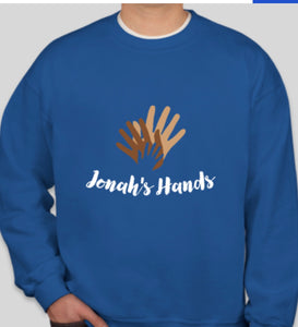Jonah’s Hands Crewneck Sweatshirt, Unisex (4 colors)