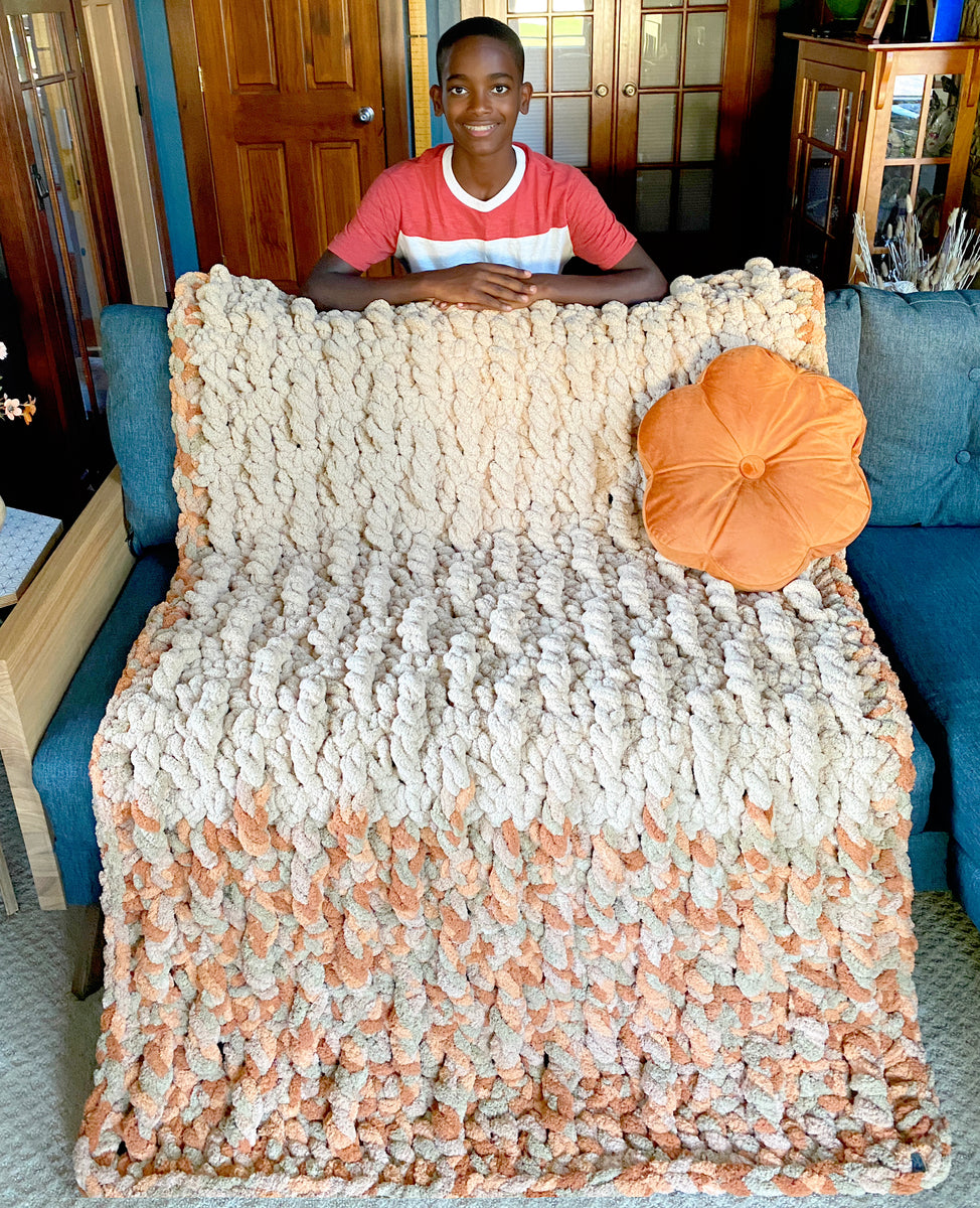 Bernat Baby Ripple Crochet Blanket Crochet Kit