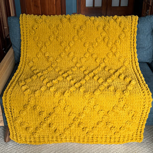 Handmade Finger Loop Afghan