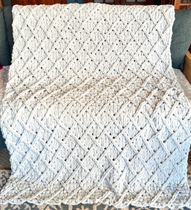 Handmade Trellis Blanket