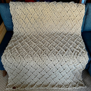 Handmade Trellis Blanket