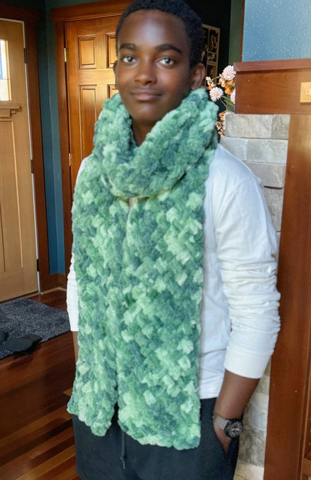 Handmade Criss Cross Scarf