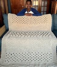 Handmade Multi Texture Blanket