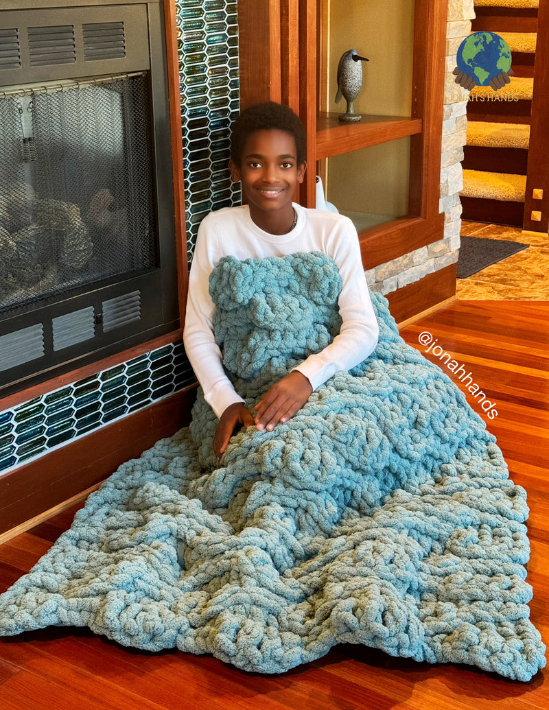 Handmade chunky blanket 2025