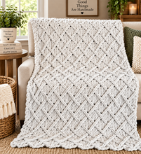Handmade Trellis Blanket