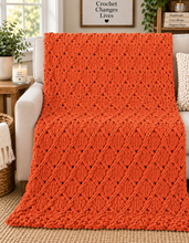 Handmade Trellis Blanket