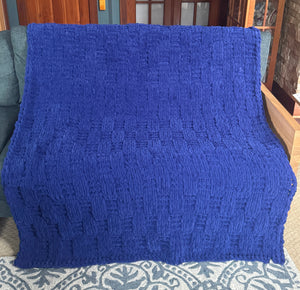 Handmade Finger Loop Afghan