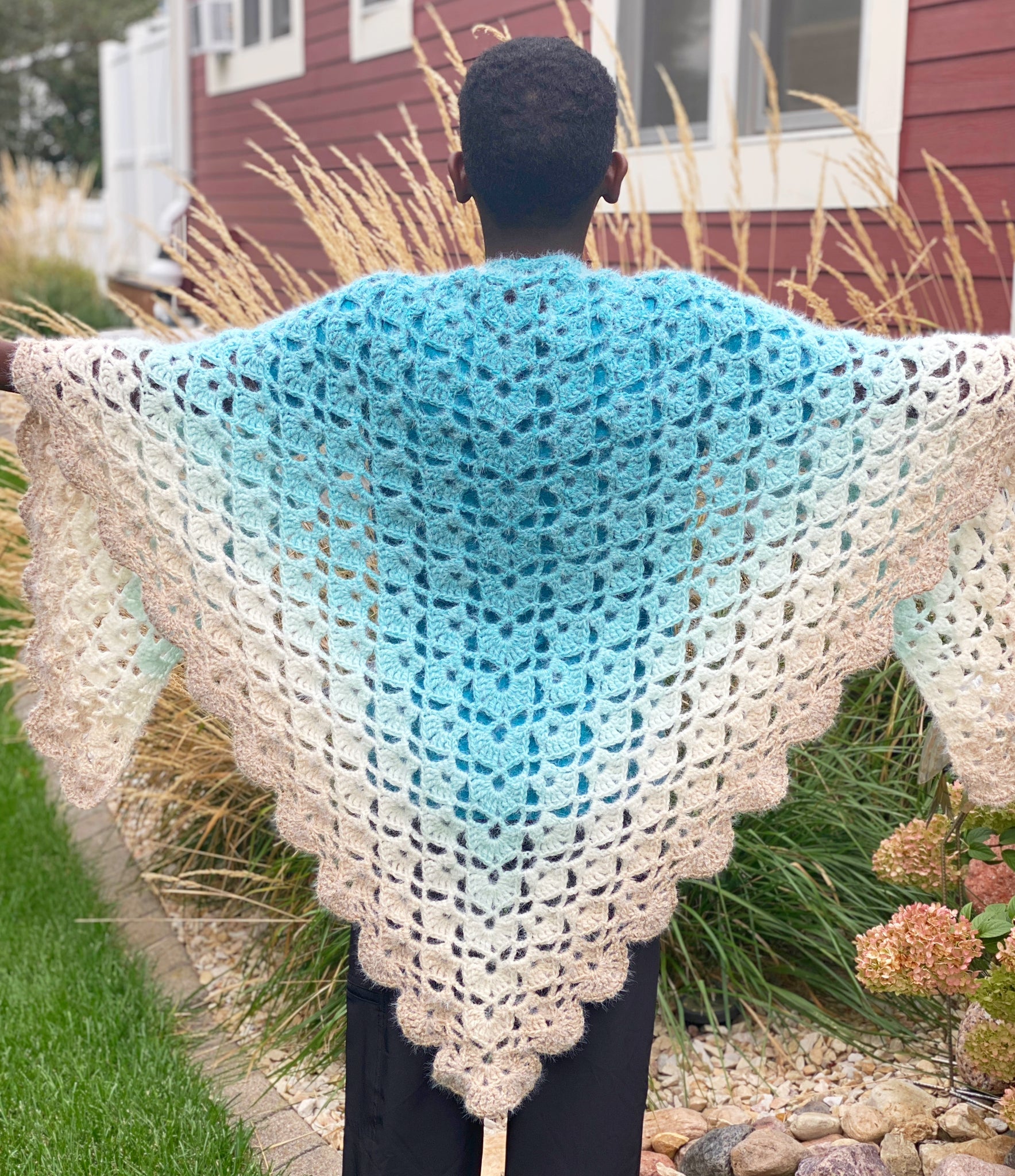 Crochet shawl best sale price