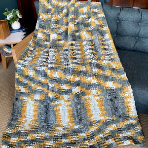 Handmade Finger Loop Afghan