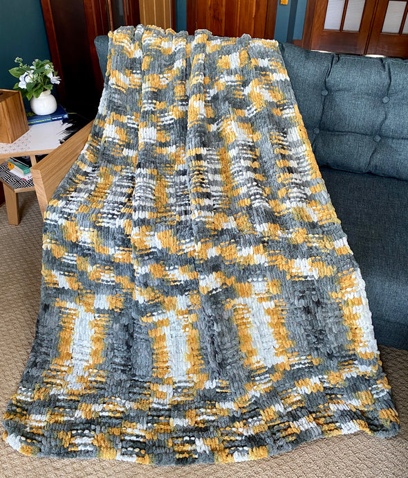Handmade Finger Loop Afghan