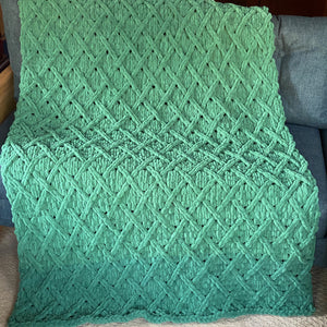 Handmade Trellis Blanket