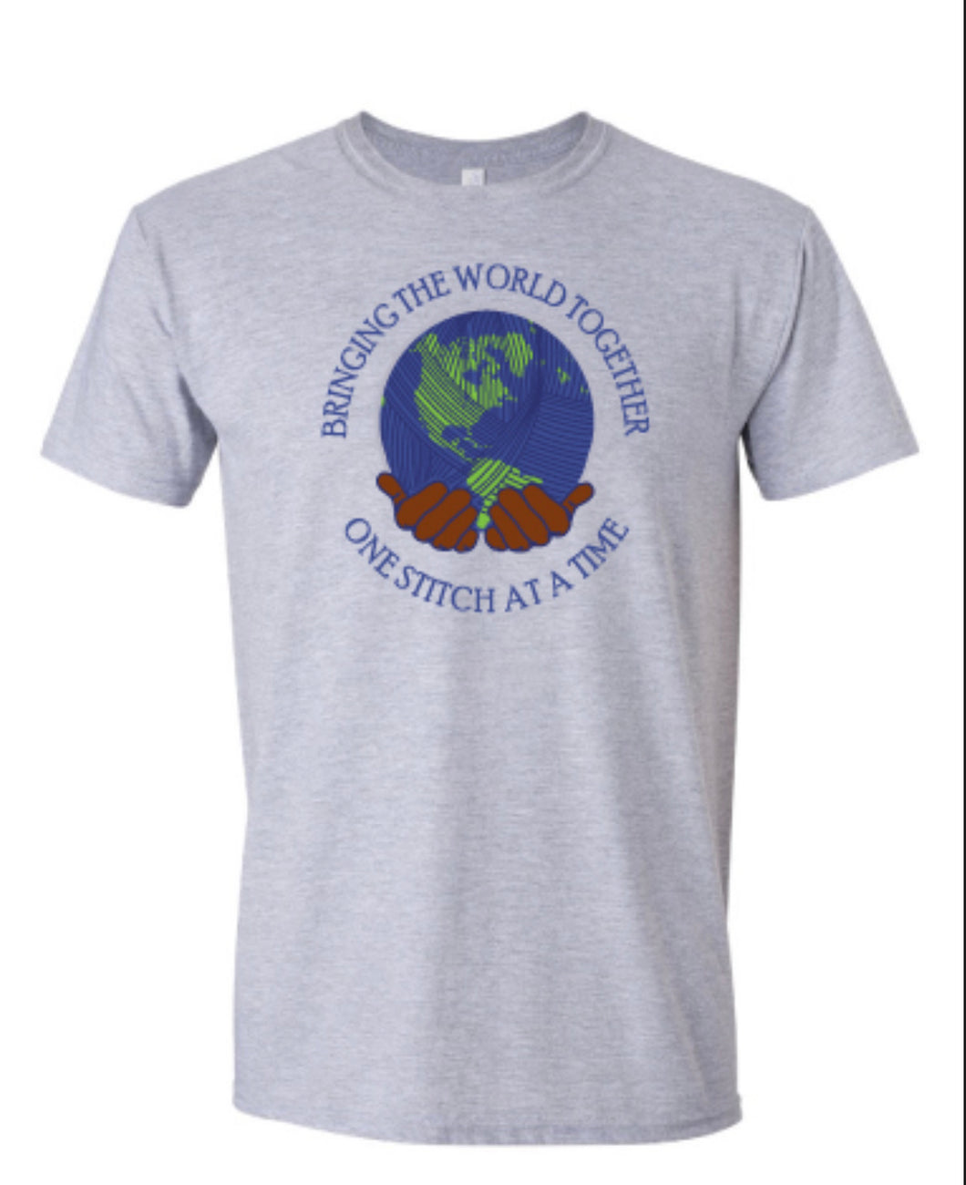 Bringing The World Together One Stitch At A Time Tee, Unisex
