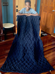 Handmade Trellis Blanket