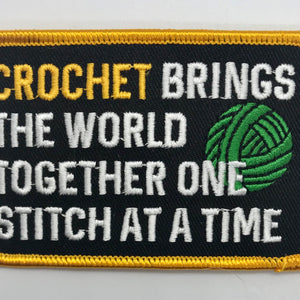 “One Stitch At A Time” Patch