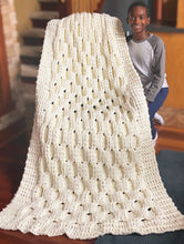 Handmade Honeycomb Blanket
