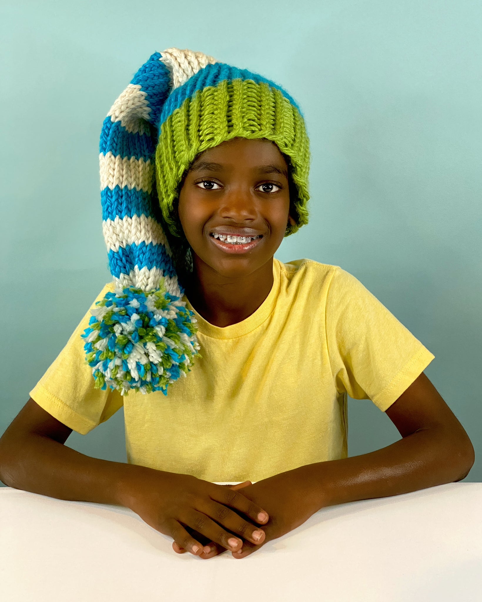 Basic Loom Knit Hat - Loom Knit