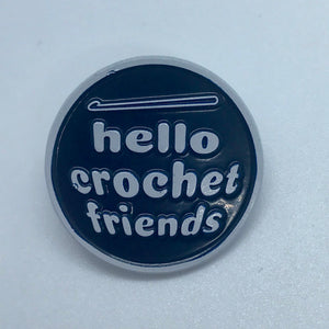 “Hello Crochet Friends” Collectible Pin
