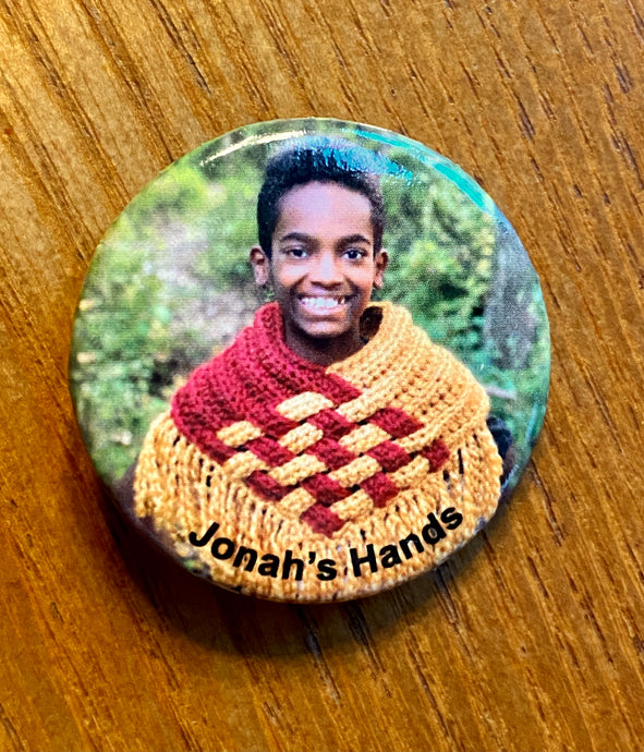Crochet Brings The World Together Patch & Pin Set – Jonah's Hands